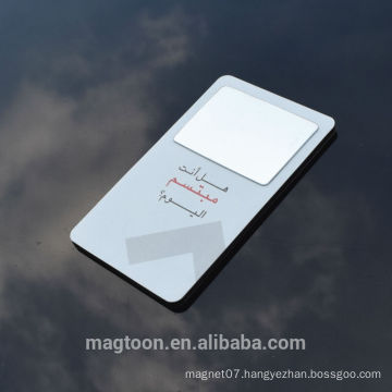 Full printed magnetic mini address phone book with mirror